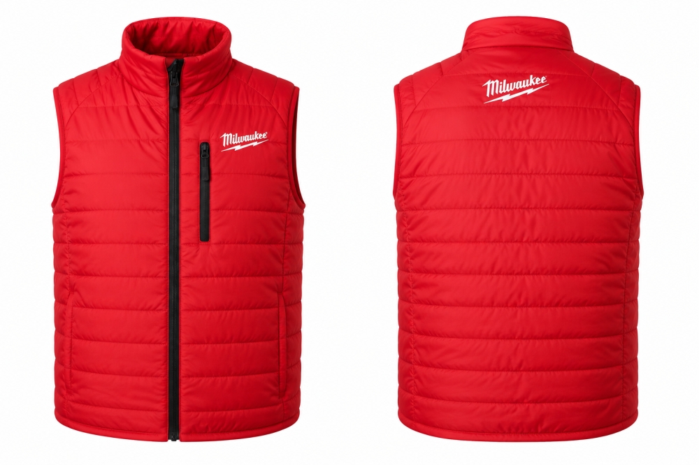 Bild 1 von MILWAUKEE Steppweste Rot (One Size) – 100 Years Edition