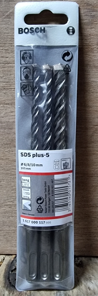 Bild 1 von BOSCH - SDS-plus Hammerbohrer Set 6 + 8 + 10 x 100 mm