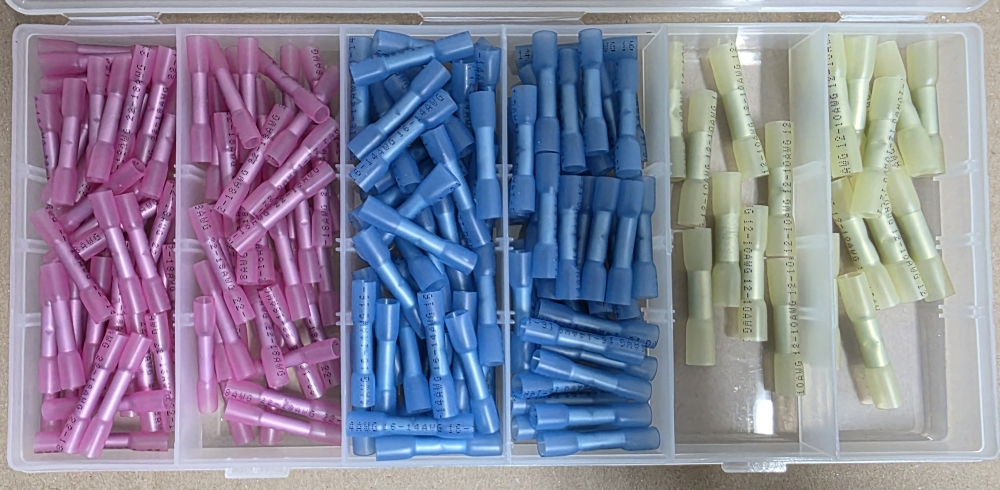 Bild 1 von Wärmeschrumpfende Kabelverbinder Sortiment (200-teilig, 0,5-6,0mm²)