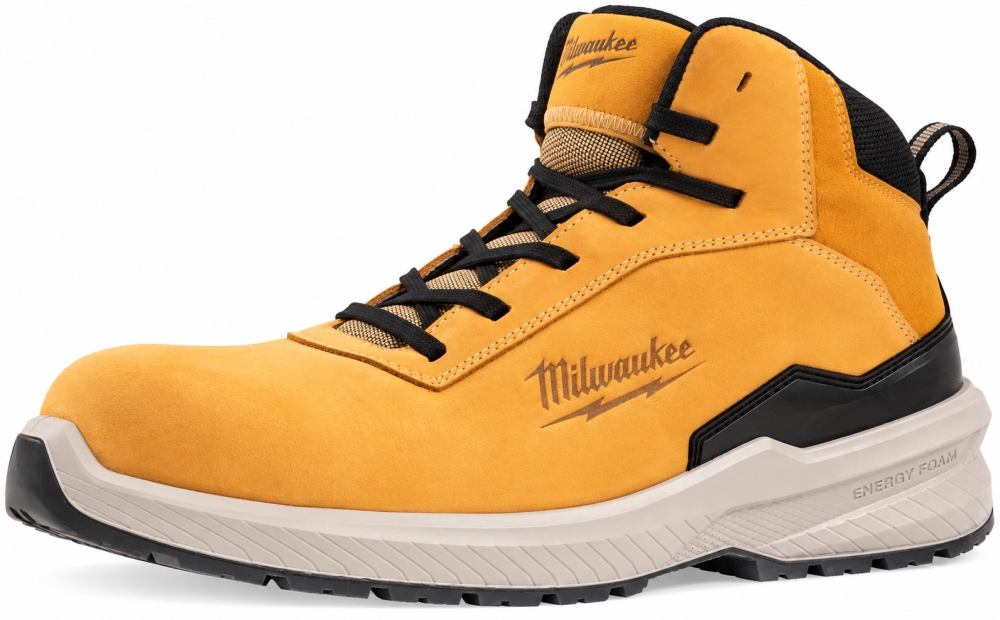 Bild 1 von MILWAUKEE Sicherheitsstiefel 'FLEXTRED S3S' (Gr. 44) Leder Beige (S3S, ESD, metallfrei) 4932493748