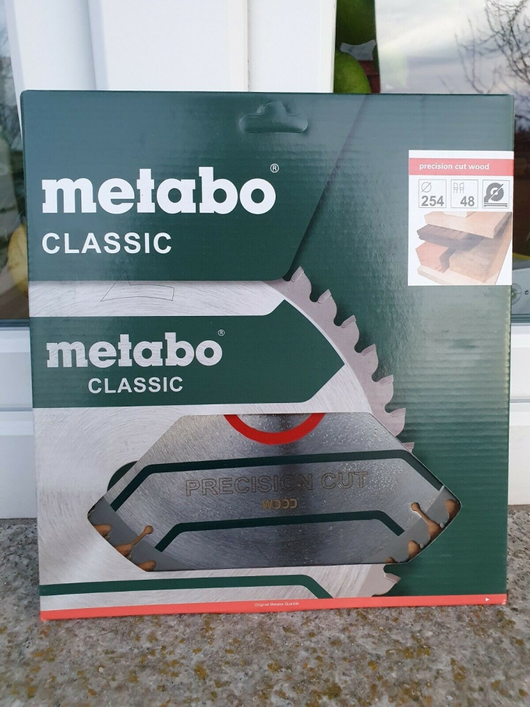 Bild 1 von Metabo HM Kreissägeblatt 254 x 30 mm (48 Hartmetall Zähne HW/CT) x 2,4 mm