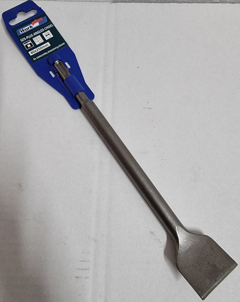 Bild 1 von Meißel SDS-plus [zum auswählen]  / (Art) Flachmeißel breit gekröpft (250 x 40mm)