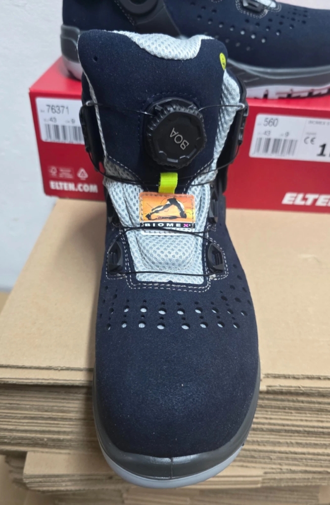 Bild 1 von ELTEN Sicherheitsschuhe Drehverschluss 'Biomex BOA S1PS' Navy-Blau [Gr. 36-48]  / (Art) 41