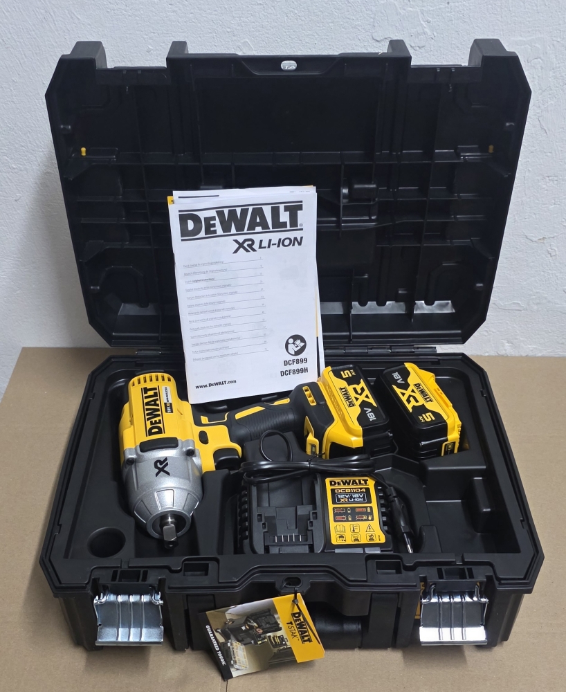 Bild 1 von DEWALT 18V Akku-Schlagschrauber 'DCF899P2-QW' (1/2