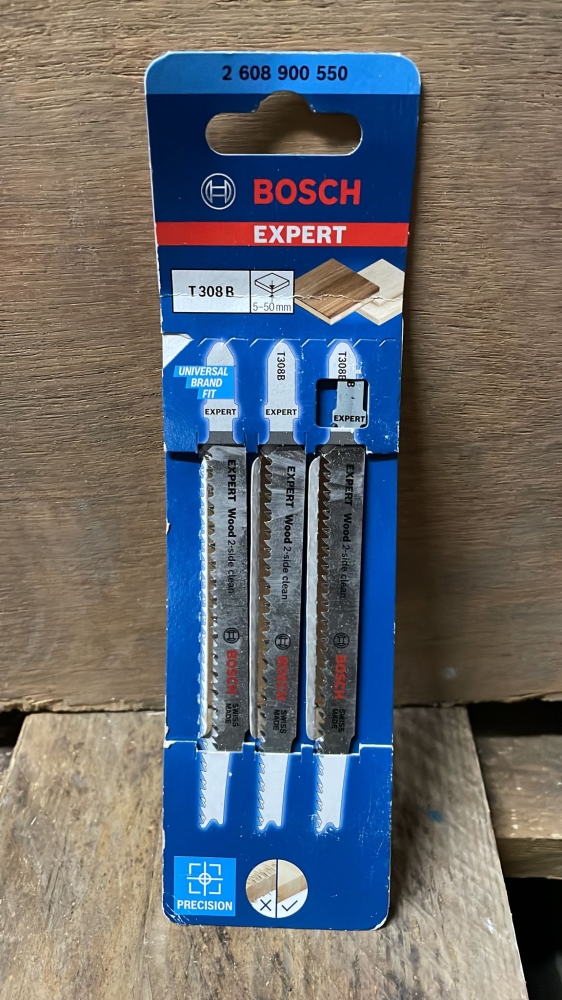 Bild 1 von BOSCH EXPERT - 3 Stichsägeblätter 