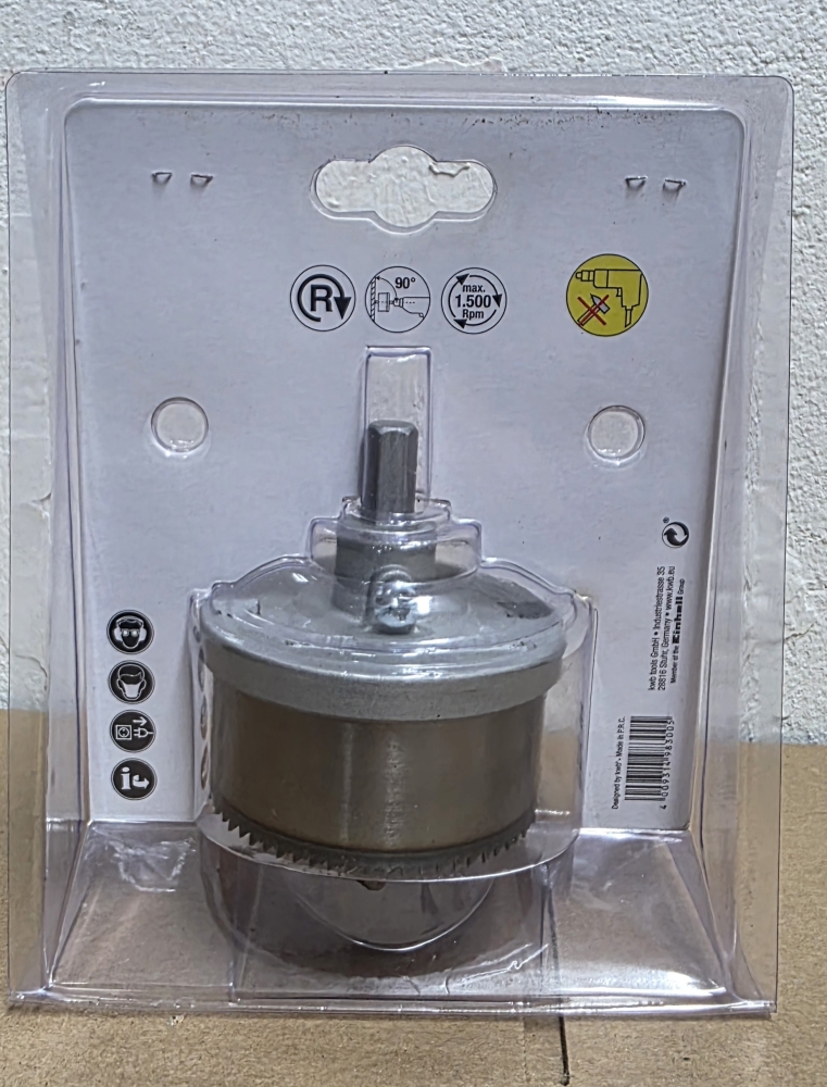 Bild 1 von KWB Lochsägen-Set 3-teilig (Ø 60 / 67 / 74 mm, 30 mm Schnitttiefe) 498300
