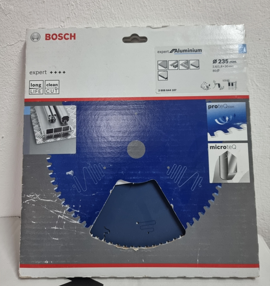 Bild 1 von BOSCH Kreissägeblatt 235 x 30mm (80 Zähne) expert for aluminium