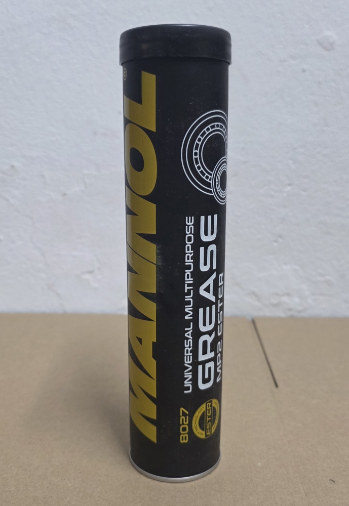 Bild 1 von MANNOL Mehrzweck-Schmierfett MP2 Ester (400g)  / (Menge) 24 Kartuschen (24x 400g)