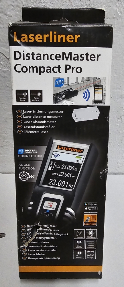 Bild 1 von LASERLINER Entfernungsmesser 'DistanceMaster Compact Pro'