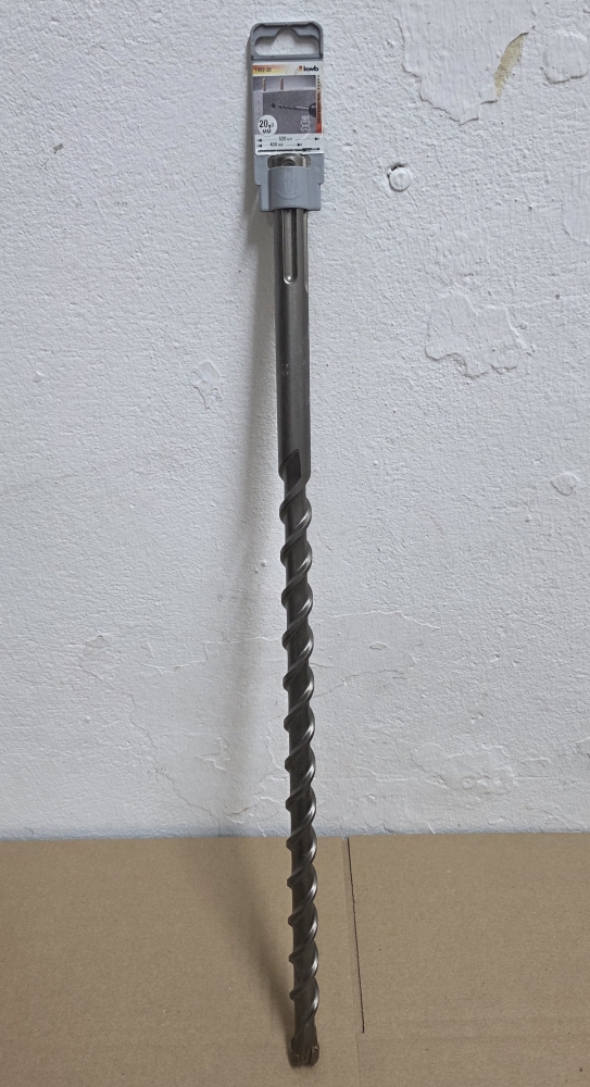 Bild 1 von KWB SDS-max Hammerbohrer 20 x 520 mm (400 mm Arbeitslänge, 4-Schneider) MADE IN GERMANY
