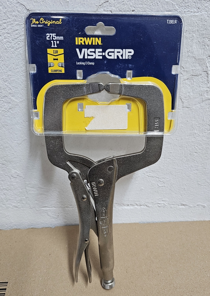 Bild 1 von IRWIN  Klemm-Gripzange 275 mm 'Vise Grip 11R' (C-Form, Spannweite 102 mm, feste Backen) 