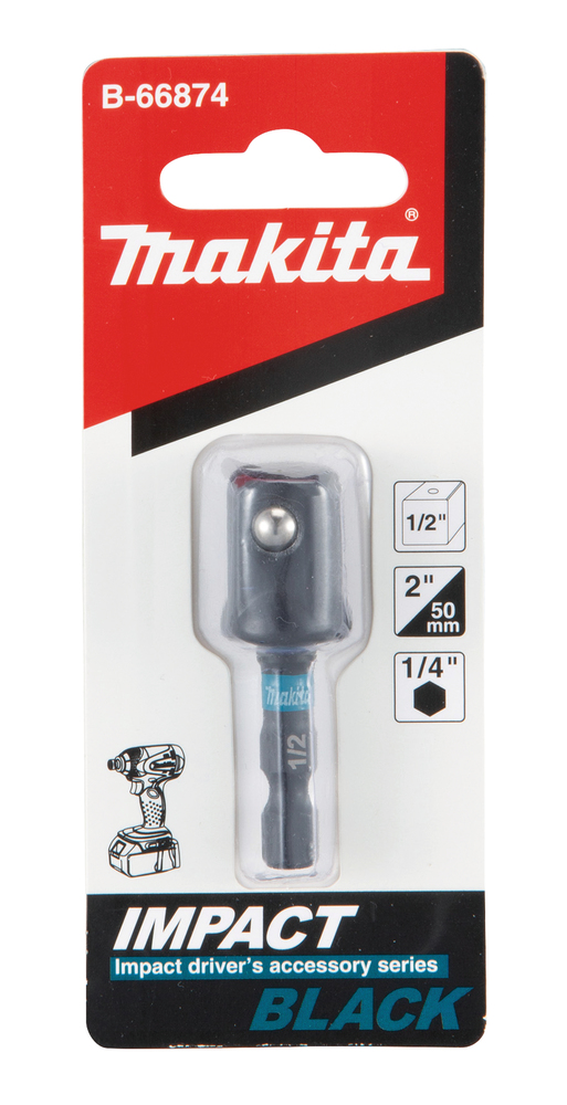 Bild 1 von MAKITA Impact Bit Adapter 1/4 zu 1/2 Zoll Vierkant