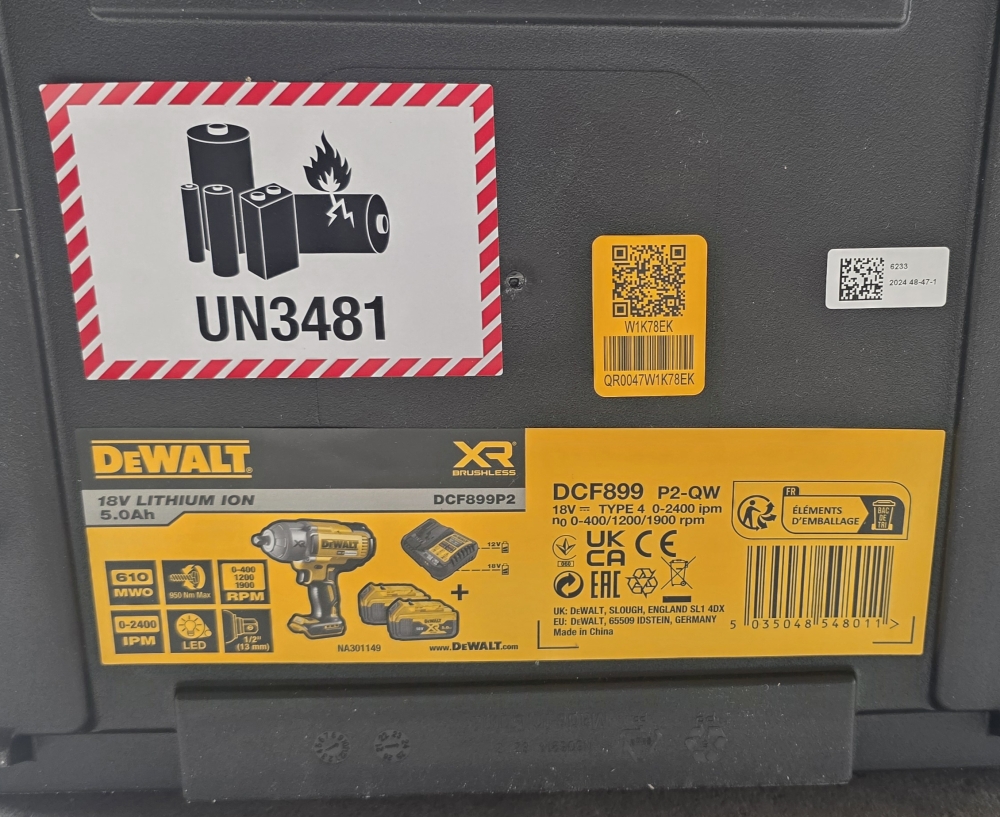 Bild 1 von DEWALT 18V Akku-Schlagschrauber 'DCF899P2-QW' (1/2