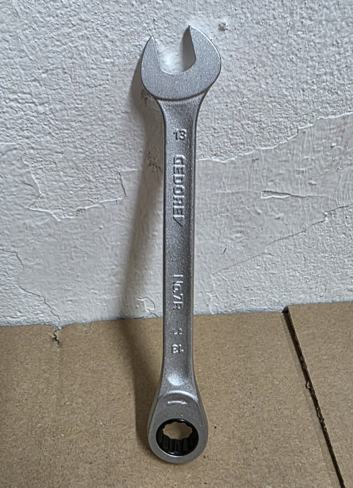 Bild 1 von GEDORE 7 R 13 Maul-Ringratschenschlüssel (SW 13 mm, 180 mm)