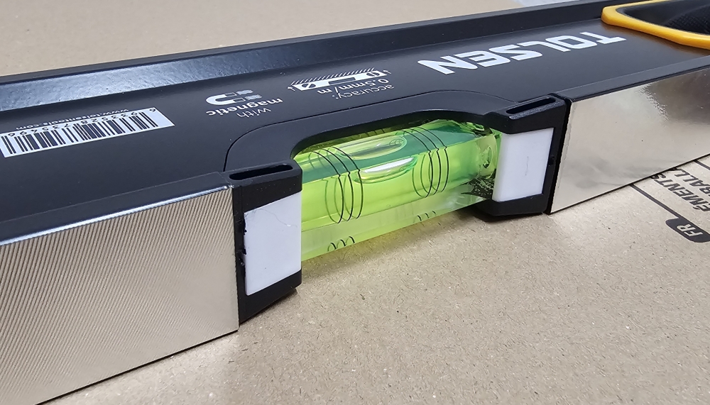 Bild 1 von TOLSEN Magnet-Wasserwaage 'Heavy Duty' (0,5 mm/m) [Länge wählbar]