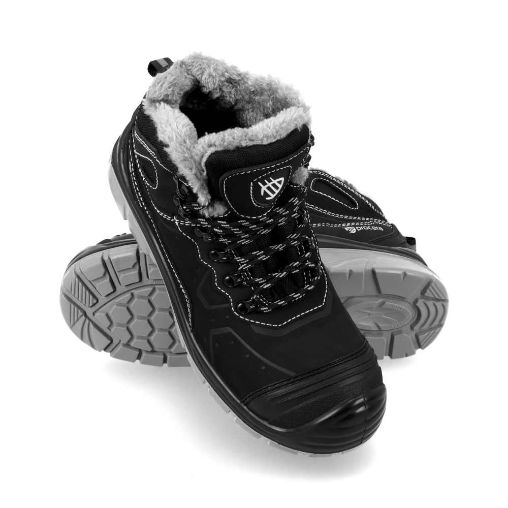 Bild 1 von Sicherheitsschuhe schwarz verstärkt VICTOR WINTER S3 hoch wasserfest (Gr. 39-47)  / (Gr.) 39