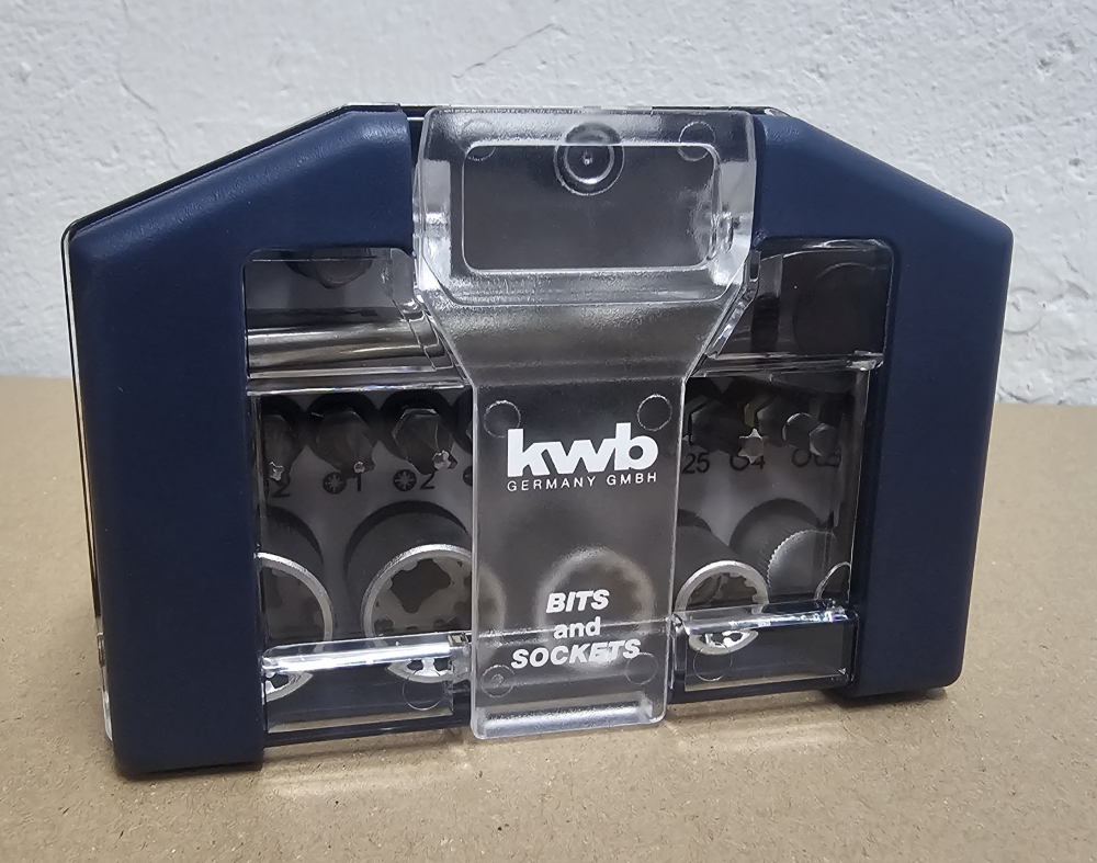 Bild 1 von KWB Bitsatz mit Ratsche und Steckschlüsseln (1/4 Zoll, 17-teilig)