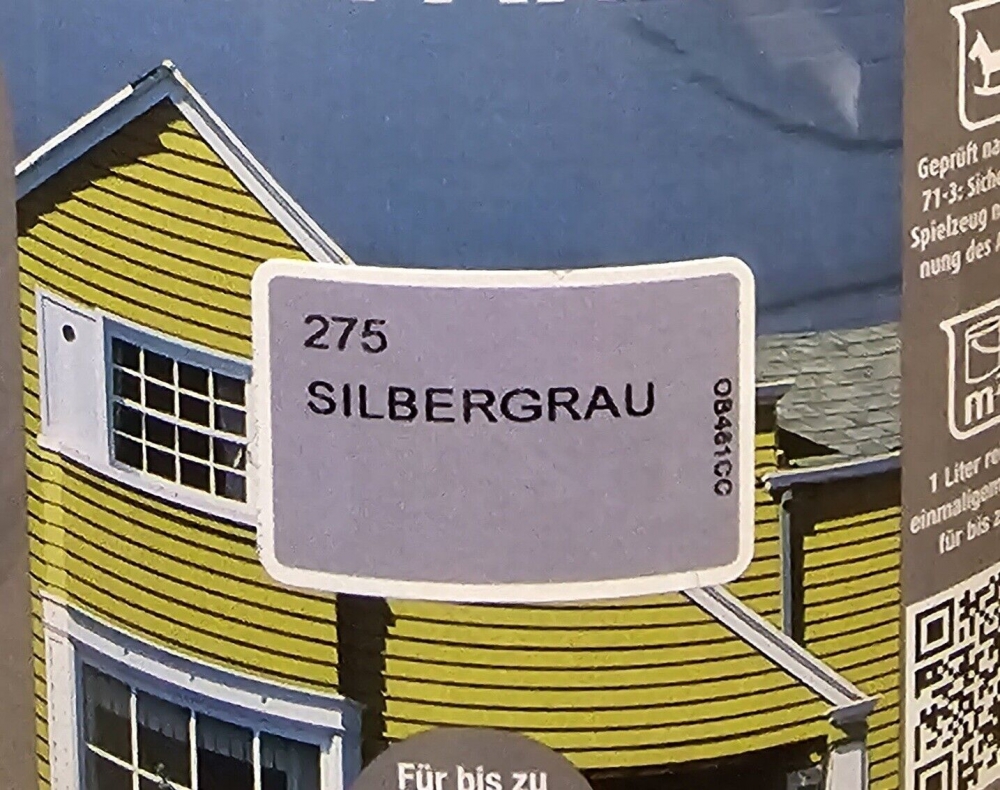 Bild 1 von BONDEX Dauerschutz-Farbe 0,75L (Farbe wählbar)  / (Art) Silbergrau 725