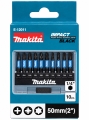 MAKITA Bit-Sortiment 'Impact Black' LANG (10-teilig, 50mm)