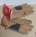 Bild 2 von MILWAUKEE Leder-Arbeitshandschuhe [Gr. 9/L] – Braun/Schwarz, Thermo, winddicht, rutschfest