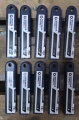 100x WS24 Cuttermesser Ersatzklingen (18mm, 0,5mm, schwarz)