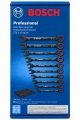 BOSCH Professional Ringmaulschlüssel-Satz mit Ratschenfunktion 10-tlg. (8–19 mm)