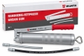 WÜRTH Handhebelfettpresse für 400g Kartuschen mit Panzerschlauch
