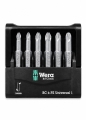 WERA Kreuz Bit-Satz (6-teilig, 50mm lang)