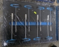 T-Griff Steckschlüssel Satz in Werkstattwageneinlage 52x40cm (8-teilig)