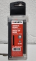 50x WÜRTH Abbrechklingen schwarz extrem scharf (18 × 0,5 mm) 071566031