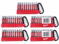 5x MILWAUKEE Lang-Bitsatz (10-teilig, L: 50mm)