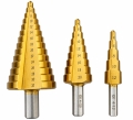 PARKSIDE Stufenbohrer Set HSS-TiN (3-teilig, Ø 4-32mm)