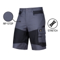 Bild 1 von Stretch-Arbeitshose 'Bari Spandex' [zum auswählen]  / (Gr.) 48 / (Art) Grau Schwarz