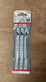 BOSCH 3x Stichsägeblätter T345XF progressor for wood and metal