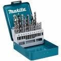 MAKITA Mehrzweck-Bohrerset für Holz, Metall und Stein (Ø 3-10mm, 18-teilig) 
