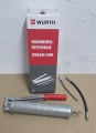 WÜRTH Handhebelfettpresse für 400g Kartuschen mit Panzerschlauch 