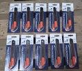 10x WS24 Cuttermesser (18mm, schwarze Klinge, 2K Griff)