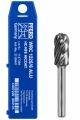 PFERD Hartmetall-Hochleistungsfrässtift ALU Walzenrund WRC (Ø 12x25mm, Schaft-Ø 6mm)