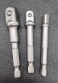 Steckschlüssel Bitadapter Set (3-teilig, 1/4 3/8 1/2 Zoll)