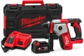 Bild 1 von MILWAUKEE Akku-Bohrhammer 'M18 BH-401C' SDS-Plus (1x4,0Ah) im Koffer
