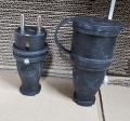 Bild 2 von TP ELECTRIC Schutzkontakt Stecker / Kupplung Vollgummi IP44 230V