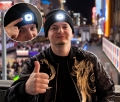 Bild 3 von PROCERA LED-Strickmütze mit USB-Aufladung und 3 Leuchtstufen 'LED BLACK' (Schwarz)
