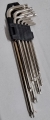 Torx Winkelschlüssel-Satz (9-teilig; T10-50)