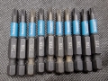 10x MAKITA Torx Bits T25 x 50 mm 'Black Impact'