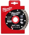 Bild 1 von MILWAUKEE Diamanttrennscheibe 'DUT 125' Turbo (Ø 125 x 22,23 mm) 4932399527