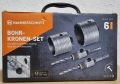 Bild 2 von HAMMERSCHMITT SDS-plus Hammerbohrkronen Satz im Koffer (6-teilig, Ø 68+82mm)