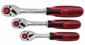 KS TOOLS Umschaltknarre 3/8" (200mm) 2K-Griff
