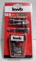 KWB Bit-Set mit Stecknuss Adapter und Bithalter (23-teilig)