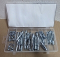 STAHLKAISER Metall-Hohlraumdübel Sortiment (40-teilig, Ø 4-6mm)