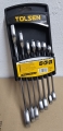 Bild 1 von TOLSEN Ratschen-Ringmaulschlüssel Satz (7-teilig, SW 8-19)